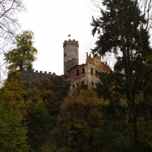 Horní hrad řečený též Hauenštejn